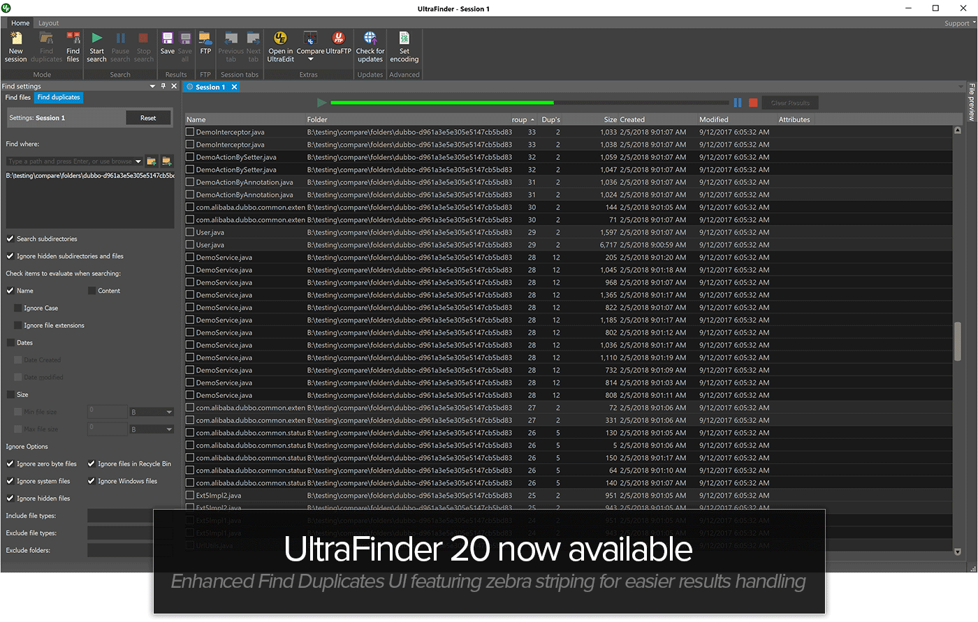 UltraFTP v21.00 now available