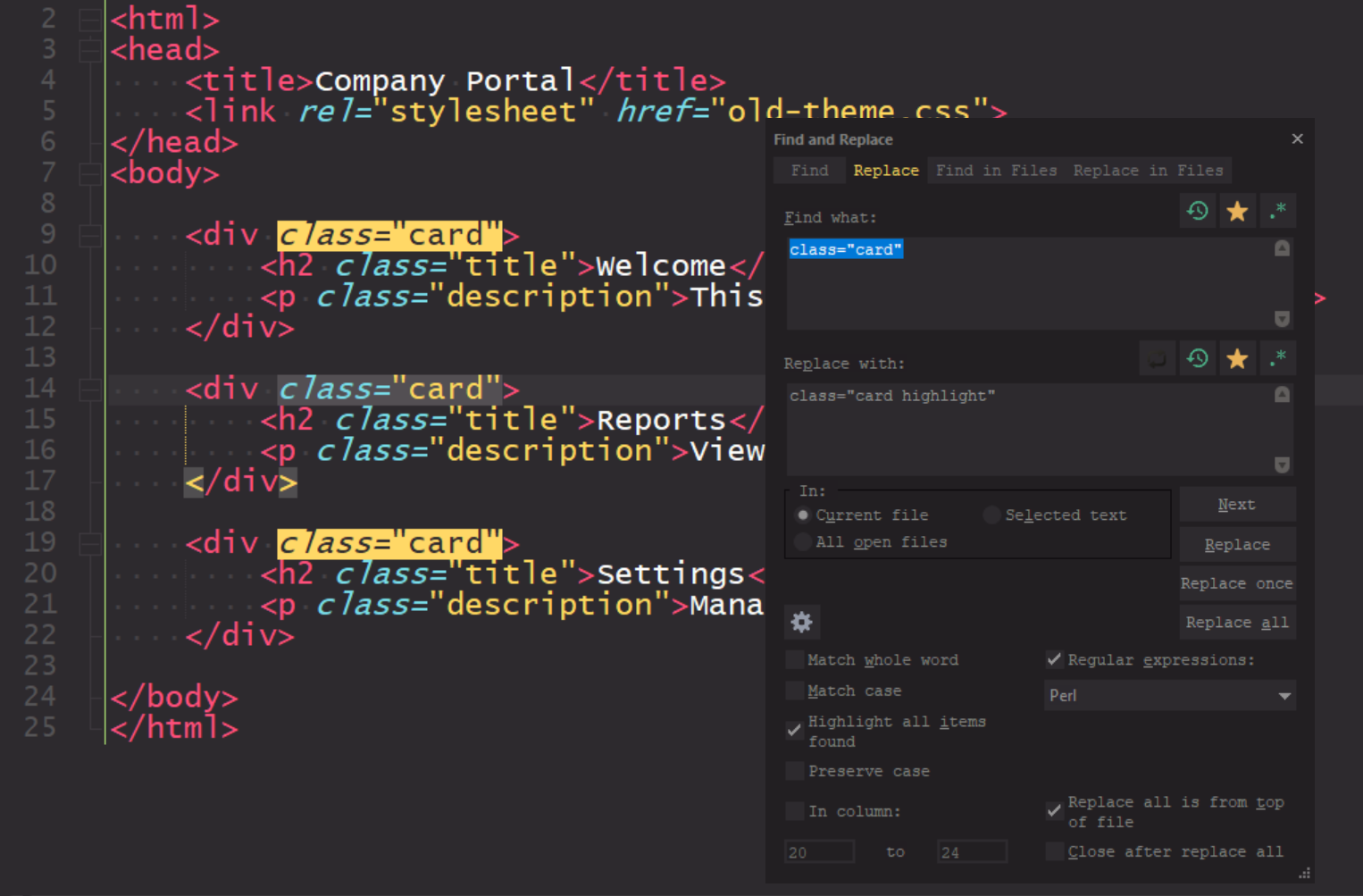 Unparalleled file search, in or across files