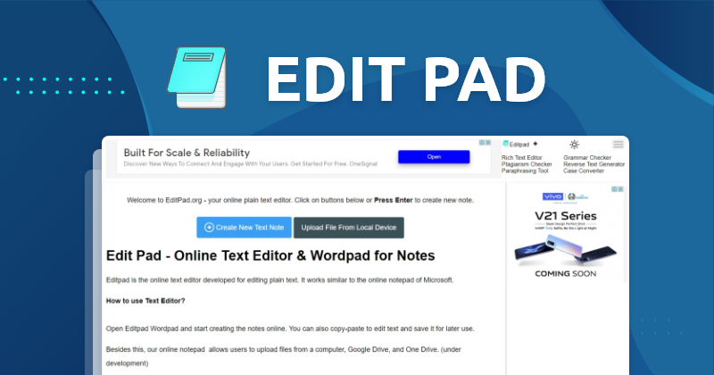 Editpad-text-editor