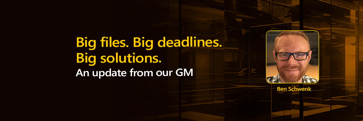Back to big projects (been there, crushed that): An update from our GM Back to big projects (been there, crushed that): An update from our GM